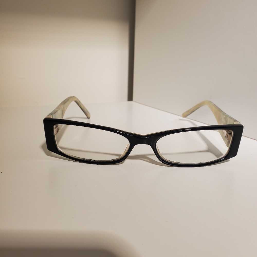 Bulova Breton Eyeglass frames with mother of pearl